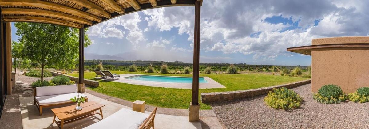 Casa Crux - Bodega Alfa Crux Villa Eugenio Bustos Bagian luar foto